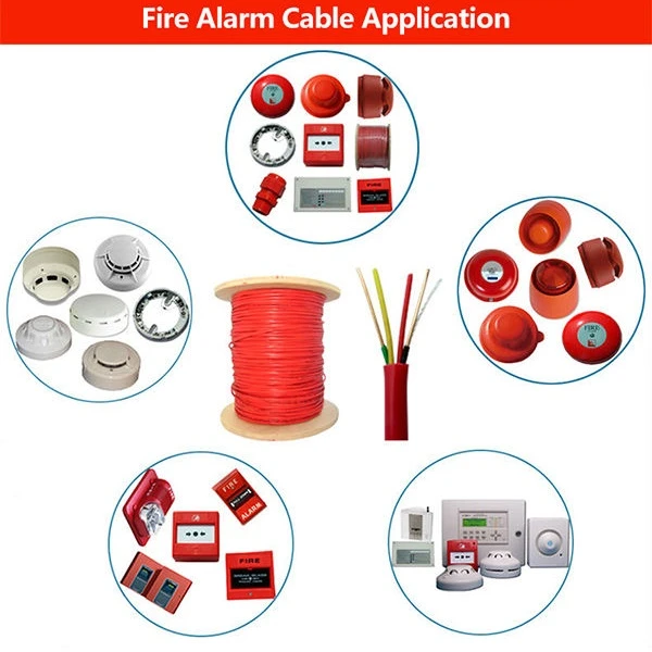 Shielded fire alarm cable Shielded fire alarm cable