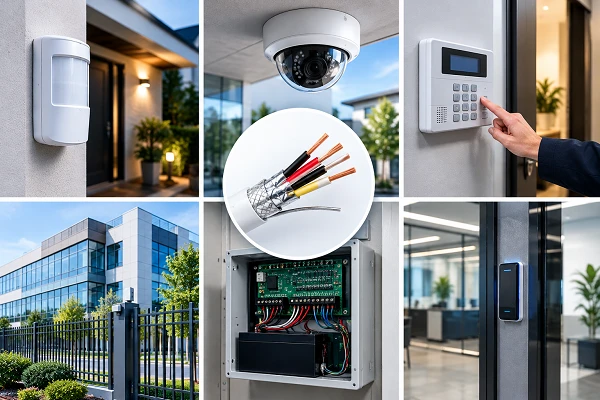 intrusion alarm cable intrusion alarm cable