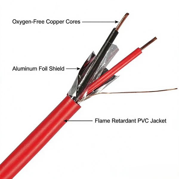 Flame retardant alarm cable Flame retardant alarm cable