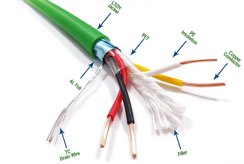 Shielded LSZH control cable Shielded LSZH control cable