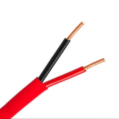 Red Fire Alarm Cable